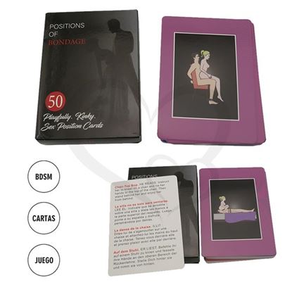 Bondage Juego de naipes 50 cartas